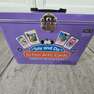 Super Duper Say & Do Action Cards Sounds Phonics Flash Cards